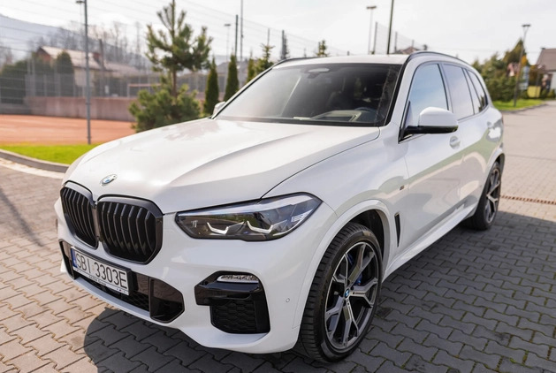 BMW X5 M cena 270000 przebieg: 77500, rok produkcji 2020 z Biała małe 379